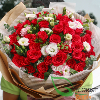 Beautiful love flowers for girlfriend in Ho Chi Minh