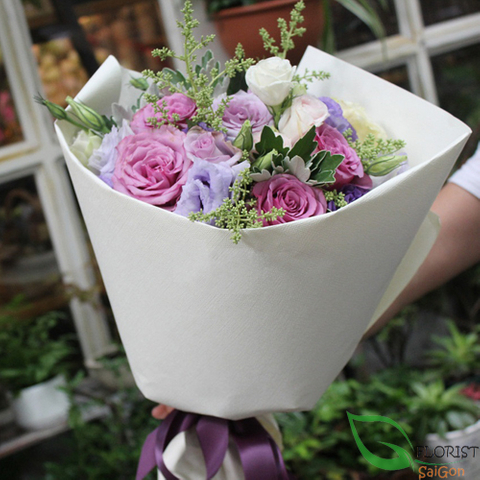 Romantic flowers for girls